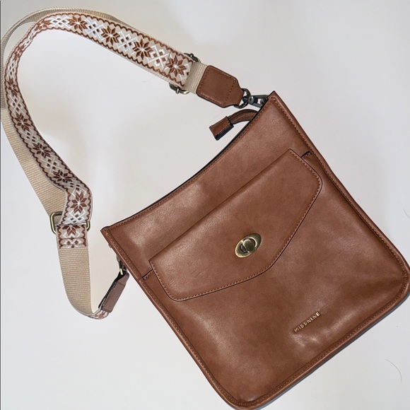 missnine Handbags - Missnine Brown Crossbody Bag